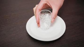 Hands Of Woman Are Composing A Plate With Biscuits To Welcome Guests Home video