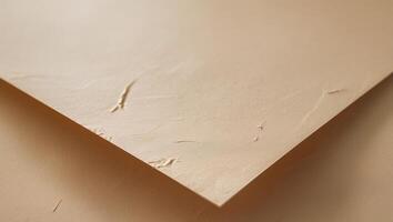 a piece of paper with a crease on it photo