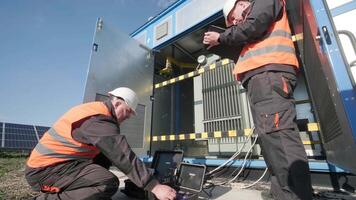 Execution of electrical measuring works on the power transformer 12 video