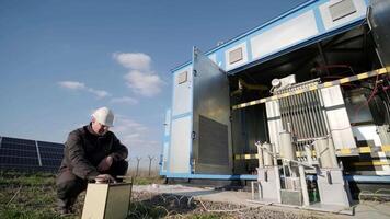 Execution of electrical measuring works on the power transformer 21 video