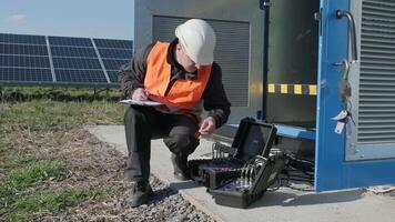 Execution of electrical measuring works on the power transformer 26 video