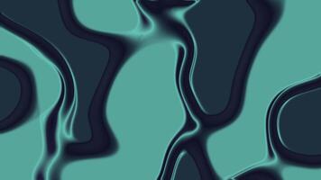 Abstract teal and dark blue swirling shapes create a mesmerizing pattern perfect for backgrounds digital design projects or artistic concepts video