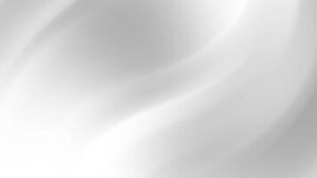 Smooth silver and white wave gradient background with soft curves Perfect for luxury abstract branding wedding invitations or holiday cards Ideal for elegant and professional design projects video