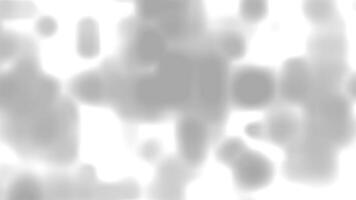 Gray blurry shapes on white background suitable for abstract designs backgrounds or artistic presentations emphasizing simplicity and minimalism video