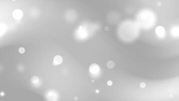 dark gray abstract background with white blurry circles and light bokeh effect Suitable for festive gradient designs holiday cards and modern digital projects video