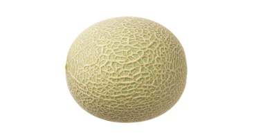 Honeydew melon top view and side view on transparent background for food stylists and nutritionists png