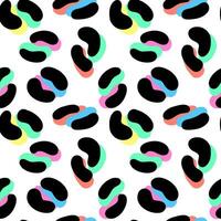 Modern abstract seamless pattern with spots vector