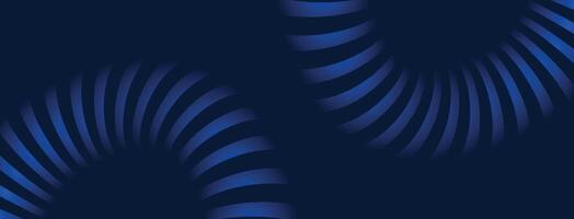 futuristic abstract dark blue background with glowing spiral light pattern, modern digital technology design, dynamic waves, business and tech concept vector