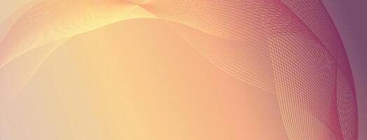 warm gradient abstract background with smooth curved lines, modern artistic flow, elegant wave texture, dynamic digital light pattern for design concepts vector