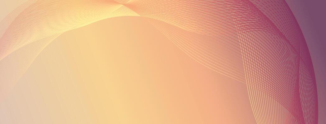 warm gradient abstract background with smooth curved lines, modern artistic flow, elegant wave texture, dynamic digital light pattern for design concepts