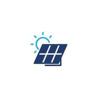 solar energy colored icon design good for web or mobile app vector