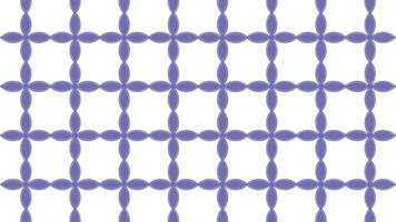 Abstract floral style pattern design element on white background banner. vector