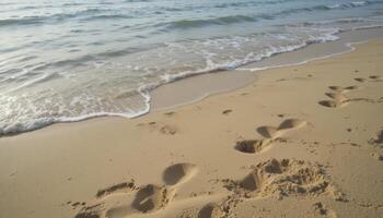 Coastal Serenity on beach photo