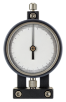 A precision dial gauge for accurate measurements on a transparent background png