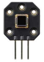 A compact sensor module for electronic devices on a transparent background png