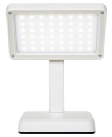LED desk lamp with bright and efficient lighting on a transparent background png
