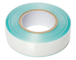 Roll of clear adhesive tape for various uses on a transparent background png
