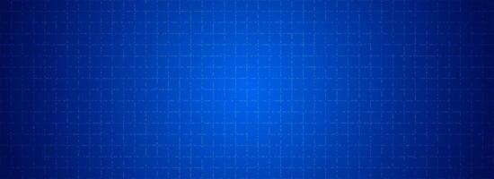 Blue glowing grid background. Dotted tech square network backdrop. Abstract dot checkered dashboard pattern for science, technology, business, healthcare, medicine design template. vector