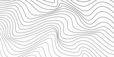 Mesh wavy lines abstract background. Simple black and white motion line art backdrop design. Dynamic background with lines vector