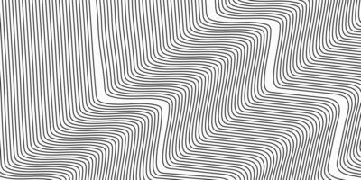 Geometric line background. Simple black and white motion line art backdrop design. Dynamic abstract background with lines vector