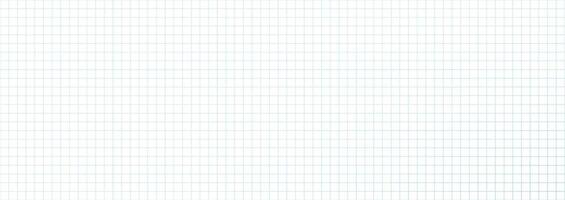 Blank Grid Paper Background With Blue Lines In Horizontal Orientation For Math, Notes, Sketches, Or School Projects. Clean Empty Graph Sheet Template. Illustration. vector