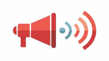 Volume Control A speaker icon where different levels the volume of biased news with indicators showing how louder biases can drown out the quieter more neutral reporting.. vector