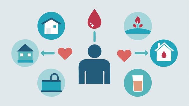 Base Level Physiological Needs. vector