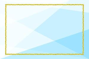 soft blue rectangle frame for banner, graphic frame for sale banner background, advertising banner frame for presentation vector