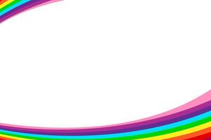 rainbow rectangle frame for banner ad, graphic frame for sale banner background, advertising banner frame for presentation vector