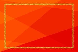 rectangle frame for banner ad, red graphic frame for sale banner background, advertising banner frame for presentation vector