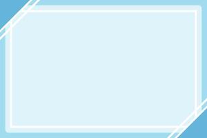 light blue rectangle frame for banner ad, graphic frame for sale banner background, advertising banner frame for presentation vector
