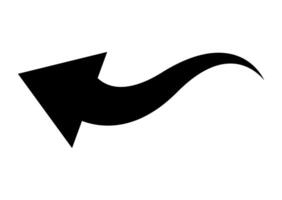 arrow icon, black arrow sign and symbol, arrow for direction button vector