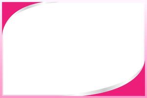 pink rectangle frame for banner ad, graphic frame for sale banner background, advertising banner frame for presentation vector