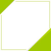 green square frame for banner ad, graphic frame for sale banner background, advertising banner frame for presentation vector