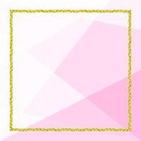 soft pink square frame for banner ad, graphic frame for sale banner background, advertising banner frame for presentation vector