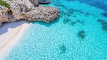 The beautiful beach of sicily, italy photo