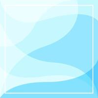 soft blue square frame for banner ad, graphic frame for sale banner background, advertising banner frame for a presentation vector