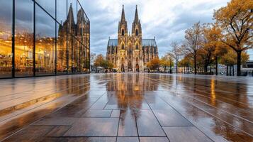Cologne cathedral in germany photo