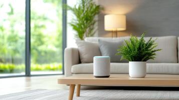 Alexa in the living room photo