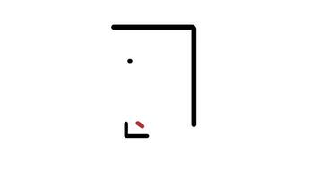 File check mark animated outline icon. file approve mark line icon 4k motion design for web design, mobile apps, ui design. video