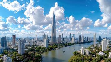 The tallest building in the world is the burj khalifa in dubai, united ar photo