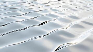 A close up of a shiny surface with waves photo