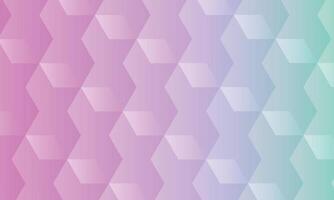 Gradient Elegance in Zigzag Flow, A Smooth Transition of Pink, Purple, Blue, and Green with Diamond Shapes Reflects Bold Symmetry and Modern Artistic Design vector