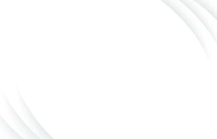 Abstract white curve and round shape background. vector