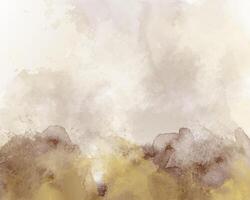 A dynamic watercolor composition with bold and delicate contrasts. vector