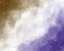 Spontaneous color formations with a fluid watercolor essence. vector