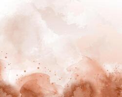 Daring colors flowing in abstract watercolor streams. vector