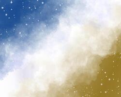 Delicate pigment transitions painting a story in abstract. vector