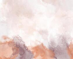 A blend of intensity and calm in a watercolor abstract. vector