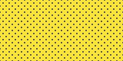Peg board yellow dots perforated texture background material with circle holes seamless pattern vector